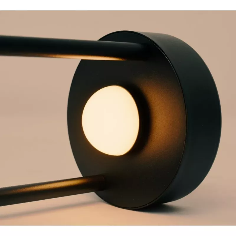 Techly I-LAMP-TABLE1 LED stalinė lempa su akumuliatoriumi, 3 W, juoda