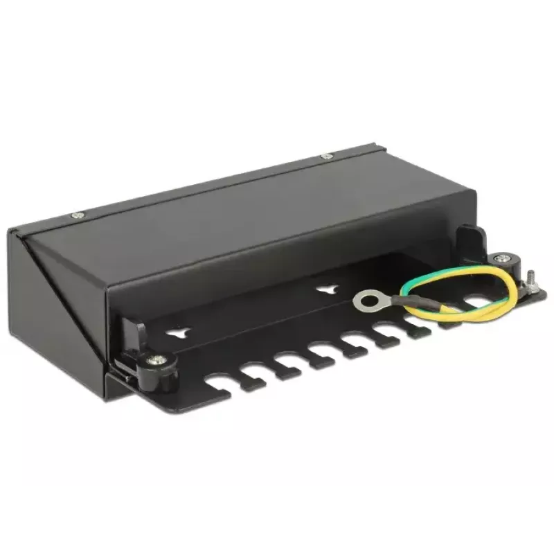Patch Panel DeLOCK 43338 – 8 prievadų metalinis skirstomasis skydas