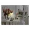 Techly I-LAMP-TABLE2 LED stalinė lempa, juoda/balta, 2W, reguliuojamas ryškumas