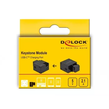 Keystone modulis USB Type-C įkrovimo prievadas 2,1 A DeLOCK 87793