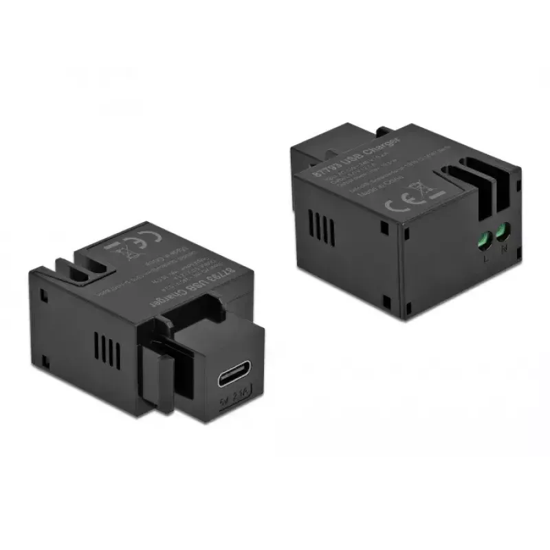 Keystone modulis USB Type-C įkrovimo prievadas 2,1 A DeLOCK 87793