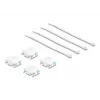 DeLOCK keystone modulis 86051 Plokščias RJ-45 Baltas 4 vnt.