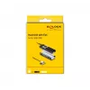 DeLOCK aušintuvas su ventiliatoriumi M.2 SSD 2280 juodas aliuminis