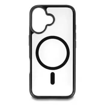 Dėklas DELOCK 81266 Apple iPhone 16, juodas permatomas, 15,5 cm (6,1 inch)