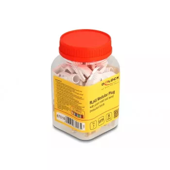 DeLOCK RJ45 Kištukas 25 vnt. Rinkinys Cat.7 Auksas Baltas
