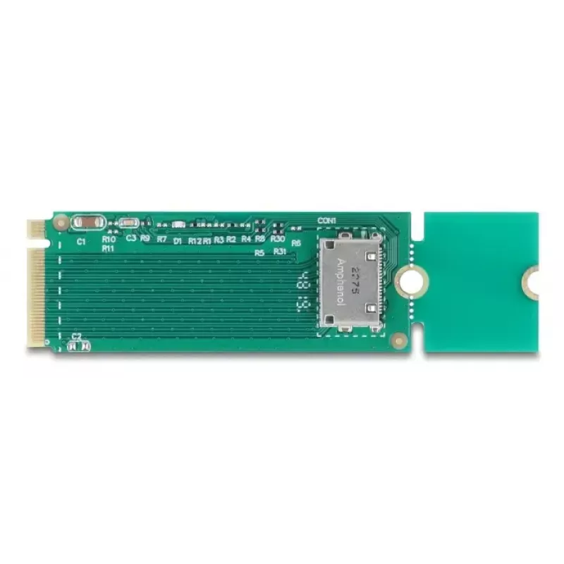 DeLOCK vidinis adapteris M.2 SFF-8612 (OcuLink) žalias 64348