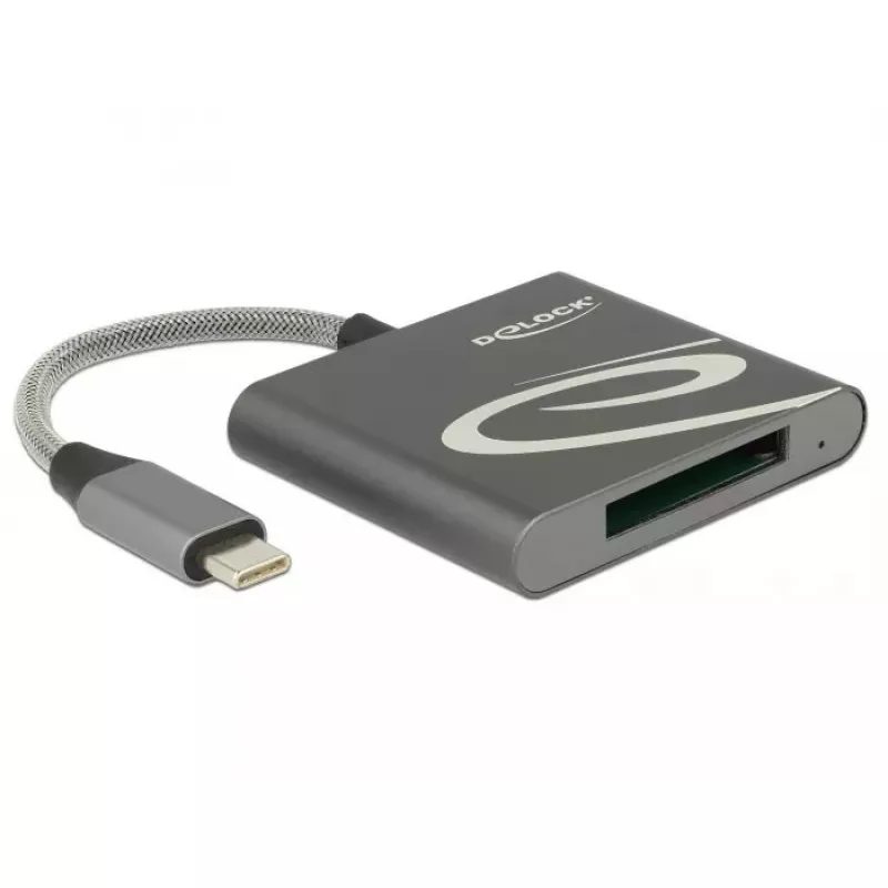 Card Reader DeLOCK 91746 USB 3.2 Gen 1 Type-C antracito spalvos