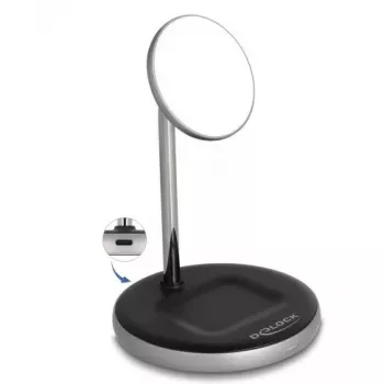Belaidis įkroviklis DeLOCK 66468 2 viename 5W 7.5W 10W 15W