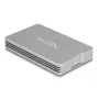 DeLOCK 42018 SSD korpusas sidabrinis M.2 40 Gbit/s USB Type-C