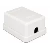 Išvadų dėžutė DeLOCK 86248 balta 52mm x 25,5mm x 39mm