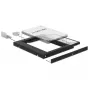 DeLOCK 62669 13.3 cm (5.25 colio) rėmelis 2,5 inch SATA kietajam diskui