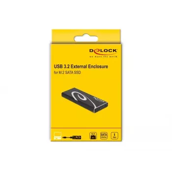 SSD dėklas DeLOCK 42007 juodas M.2