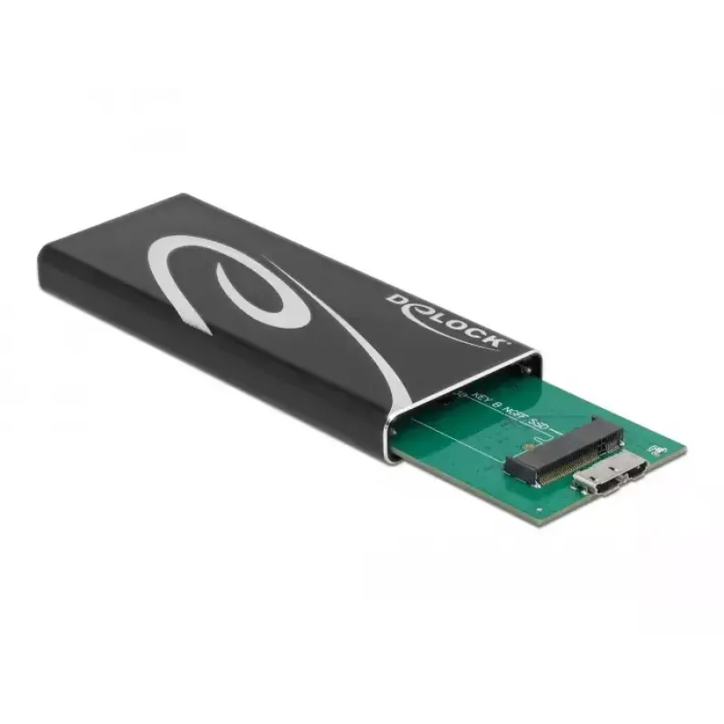SSD dėklas DeLOCK 42007 juodas M.2