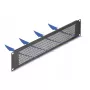 DeLOCK 67036 Juodas metalinis užpildymo skydelis 88 mm plotis 11 mm aukštis