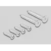 Priedas patch panelei DELOCK 81333 – baltas polikarbonatinis laikiklis, 152×50×82 mm
