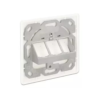 RJ-45 lizdo kištukinė rozetė DeLOCK 86194 sidabrinė balta