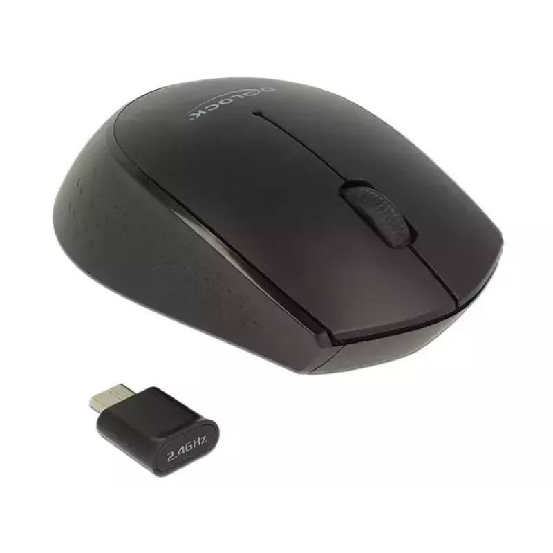 Pelė DeLOCK 12526 RF belaidė optinė 1000 DPI