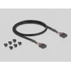 Priekinis skydelis DeLOCK 3,5 colio USB 3.2 Gen 1 2 x USB Type-A HD-Audio