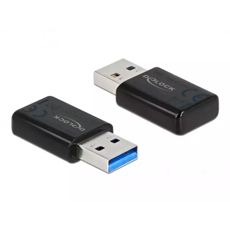 Tinklo adapteris DeLOCK 12550 WLAN USB dviejų juostų Wi-Fi 5