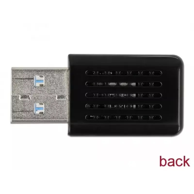 Tinklo adapteris DeLOCK 12550 WLAN USB dviejų juostų Wi-Fi 5