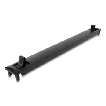 Aklinė plokštė DELOCK 67208, ABS plastikas, juoda, 1U