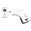 Nešiojamas brūkšninių kodų skaitytuvas DeLOCK 90587 1D 2D belaidis Bluetooth USB baltas