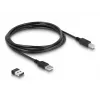 Nešiojamas brūkšninių kodų skaitytuvas DeLOCK 90587 1D 2D belaidis Bluetooth USB baltas