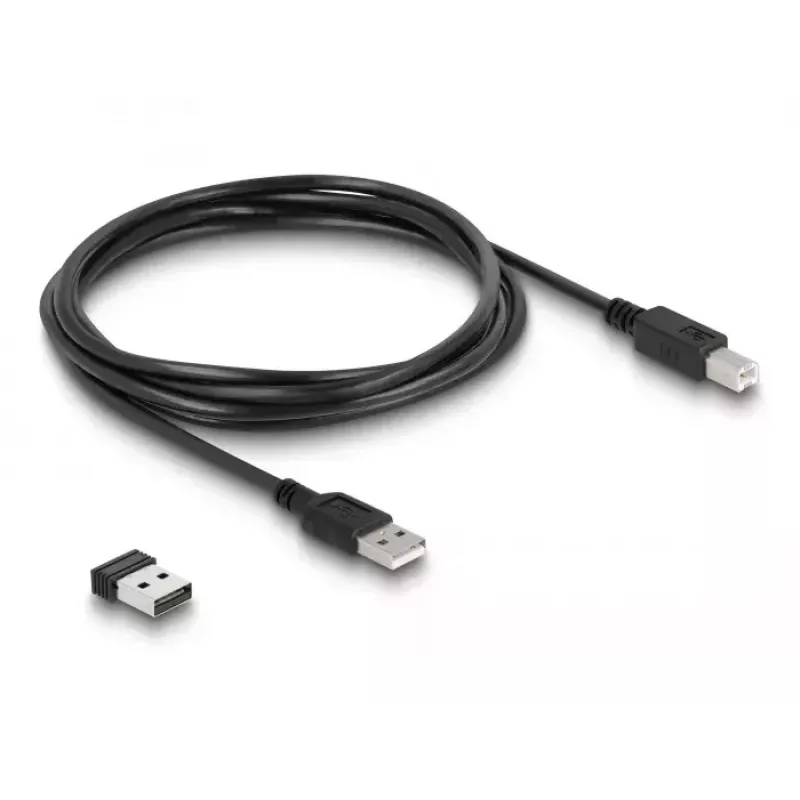 Nešiojamas brūkšninių kodų skaitytuvas DeLOCK 90587 1D 2D belaidis Bluetooth USB baltas