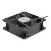Ventiliatorius DELOCK 67298 120 mm juodas 12 V DC 3,53 m³/h