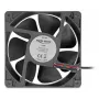 Ventiliatorius DELOCK 67298 120 mm juodas 12 V DC 3,53 m³/h
