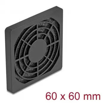 Grotelė ventiliatoriui DeLOCK 67310 ABS juoda 64mm 50x50mm