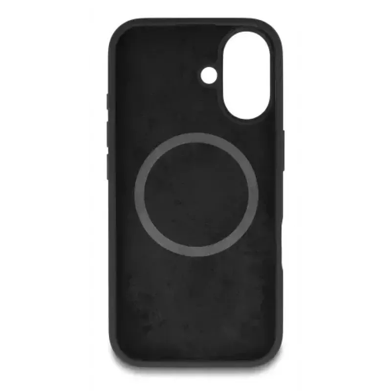 Delock 81620 juodas apsauginis dėklas iPhone 17, suderinamas su MagSafe, soft-touch silikono
