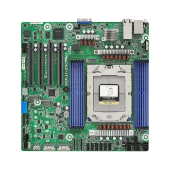 Pagrindinė plokštė ASRock TURIND8UD-2T/X550 – AMD SoC, lizdas SP5, 8x DIMM, iki 256 GB, 10GbE Intel X550-AT2