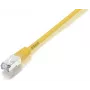Equip Cat.5e F/UTP jungiamasis laidas, 2,0 m, geltonas