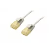 Equip Cat.6A U/UTP Slim Patch Cable 0.25m pilkas 10000 Mbit/s