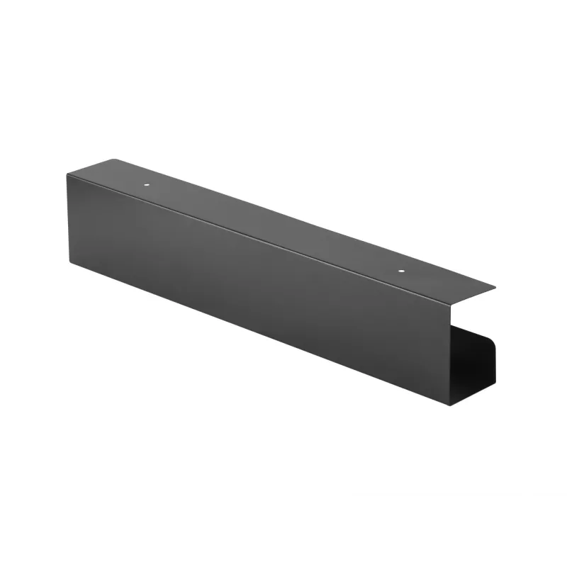 Kabelių dėklas Equip Cable Management Organizer, juodas, 114x76x600 mm