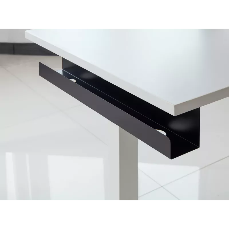 Kabelių dėklas Equip Cable Management Organizer, juodas, 114x76x600 mm