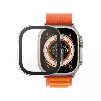 PanzerGlass ® Full Body Transparent su D3O® Apple Watch Ultra | Ultra 2 | 49 mm
