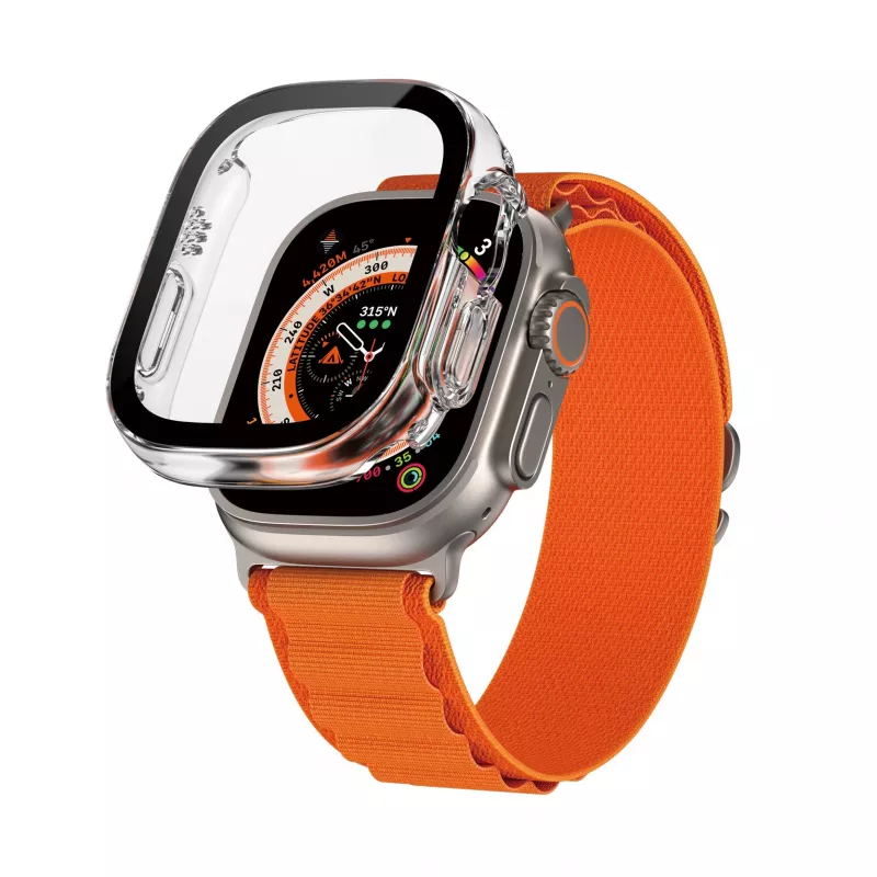 PanzerGlass ® Full Body Transparent su D3O® Apple Watch Ultra | Ultra 2 | 49 mm