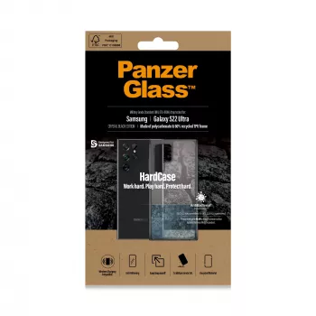 PanzerGlass® HardCase Samsung Galaxy S22 Ultra 5G – Smokey Black