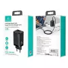 Įkroviklis usams T47 USB / USB‑C 65W PD Greitasis Įkrovimas