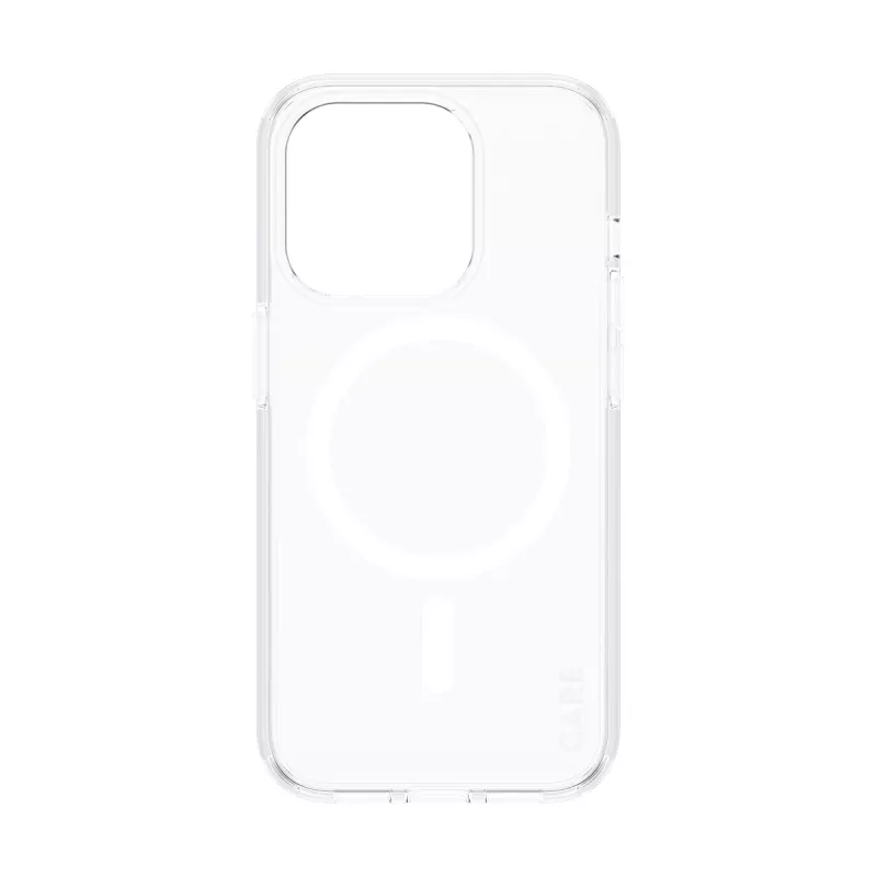 PanzerGlass CARE™ by ® Urban Combat Dėklas Skaidrus su Balta MagSafe iPhone 15 Pro