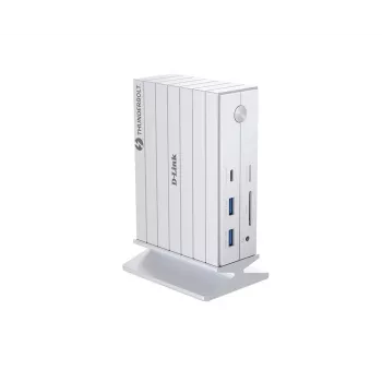 D-Link DUF-E01/E dokų stotelė / prievadų replikatorius Laidinis Thunderbolt 4 Baltas