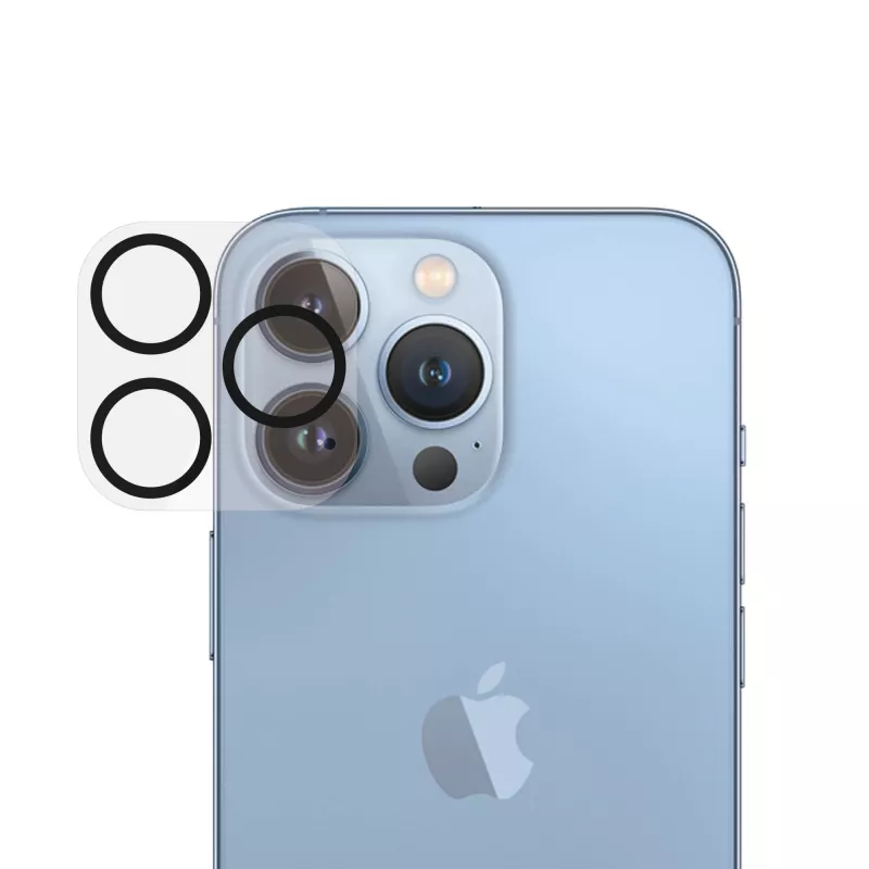 Apsauginis fotoaparato lęšio stiklas PanzerGlass Apple iPhone 13 Pro / 13 Pro Max, atsparus įbrėžimams ir smūgiams