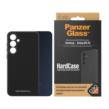 PanzerGlass HardCase Black su D3O® Samsung Galaxy A55 5G