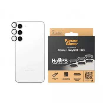 PanzerGlass Hoops kameros lęšio apsauga Samsung Galaxy S23 FE juoda