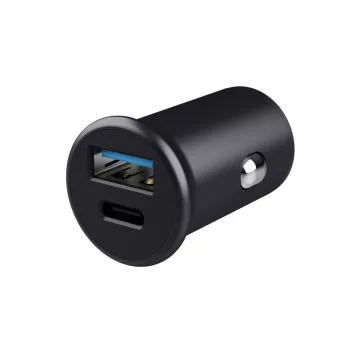 Automobilinis įkroviklis TRUST Maxo Universal Black Fast Charging 38W 12-24V