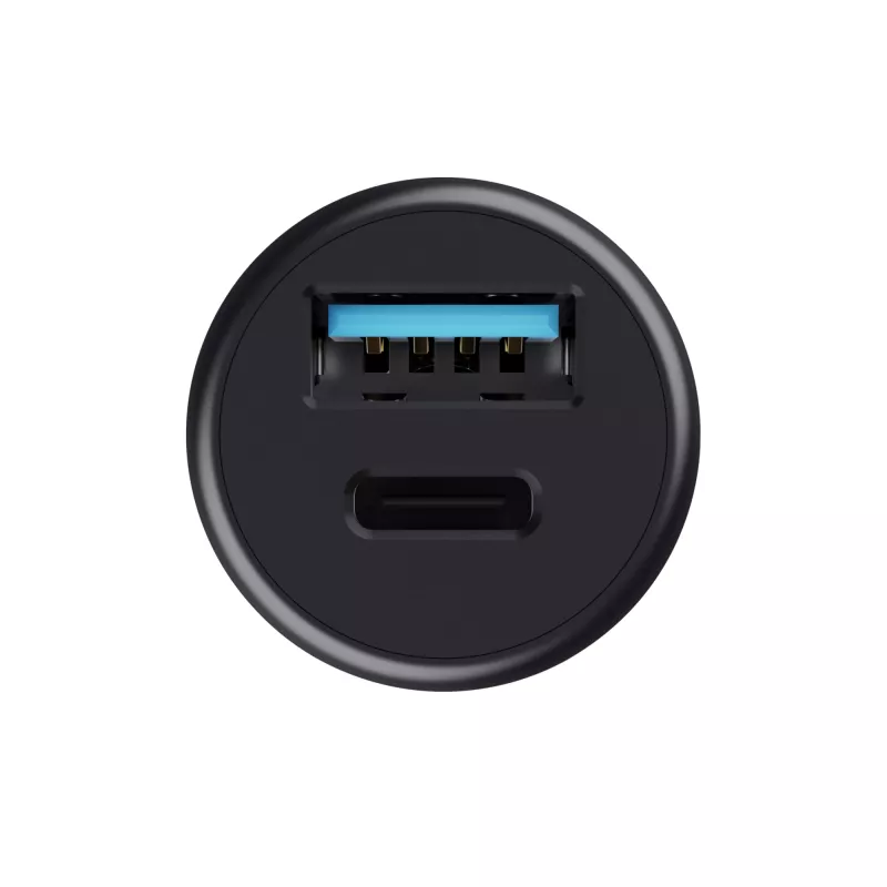 Automobilinis įkroviklis TRUST Maxo Universal Black Fast Charging 38W 12-24V
