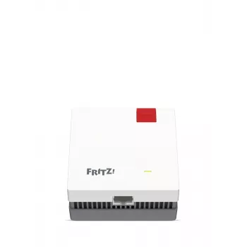 FRITZ!Repeater 1200 AX – belaidis tinklo kartotuvas, Wi-Fi 6, 2400 Mbit/s, Gigabit LAN, baltas