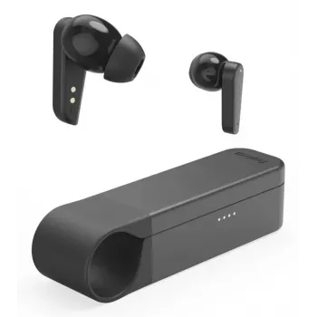 Ausinės Hama Spirit Pocket II True Wireless Stereo (TWS) į ausį, skambučiams/muzikai, Bluetooth, juodos